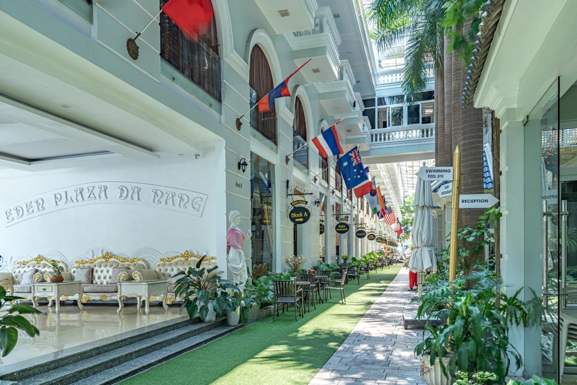 Hotel Eden Plaza Đà Nẵng Exterior foto